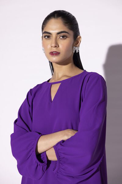 Dyed | Heavy Georgette | Blouse | USD 9.00