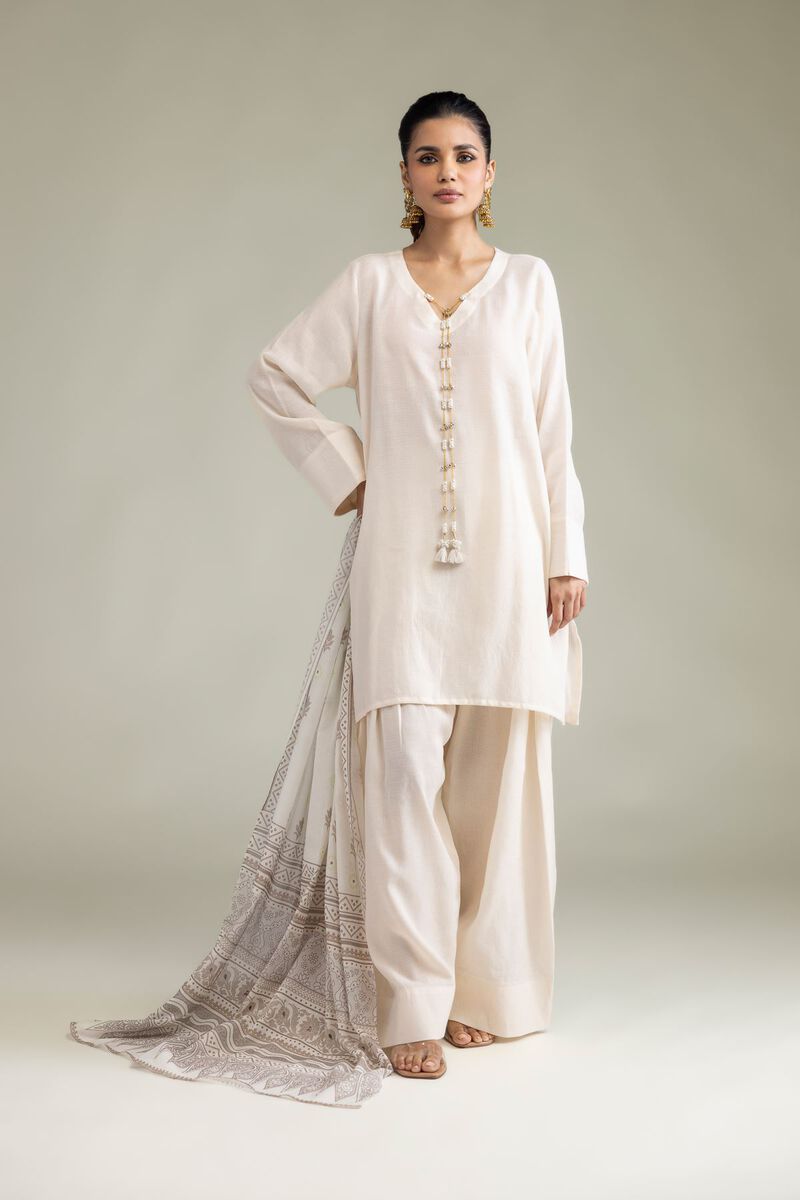Dyed | Cotton Dobby | Cotton Tailored 3-Piece | USD 65.00