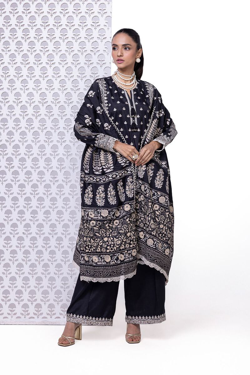 Printed | Tusser Silk | Dupatta | null