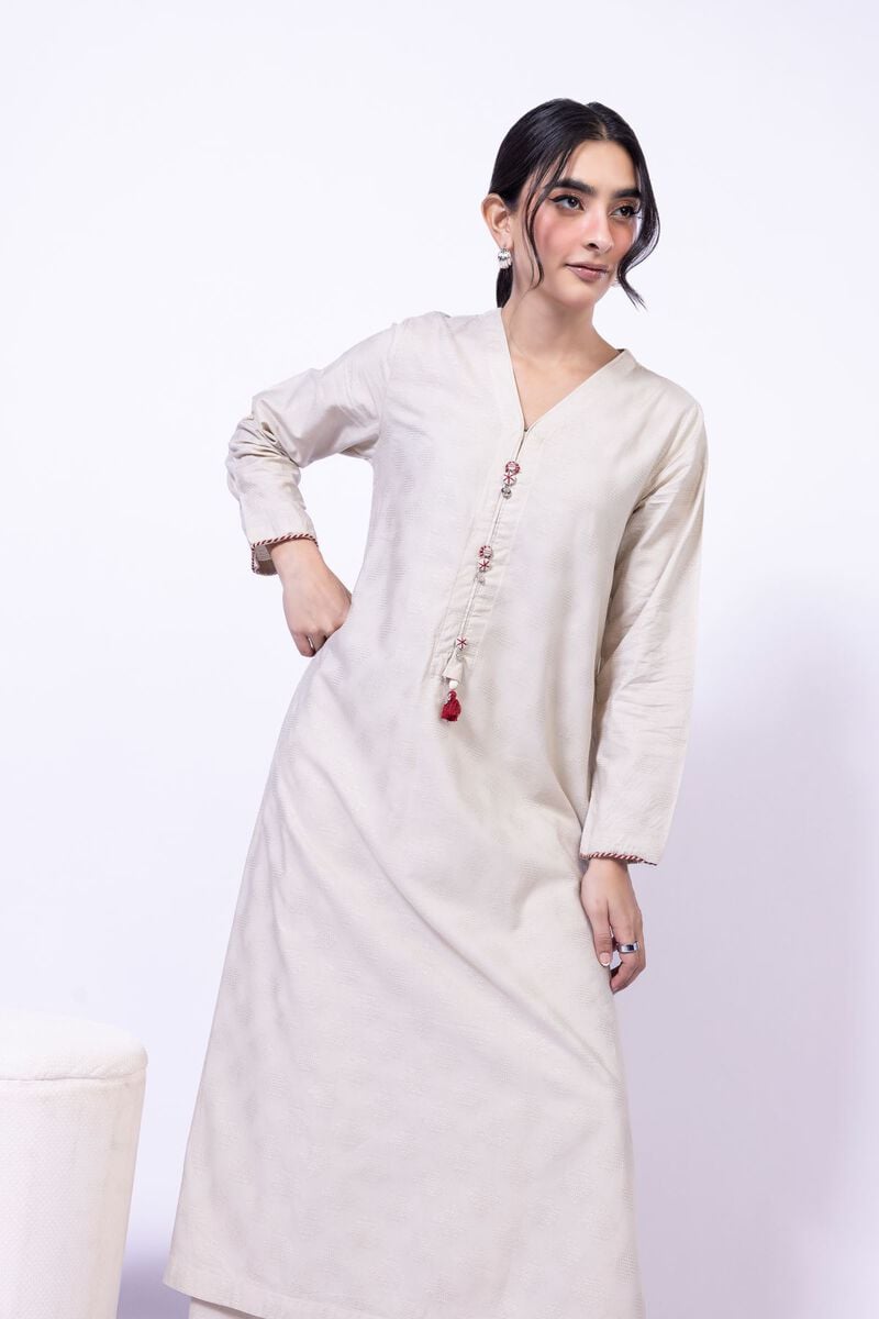 Dyed | Jacquard | Kurta | USD 30.00