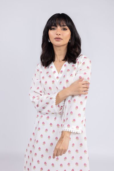 Printed | Cambric | Kurta | USD 10.00
