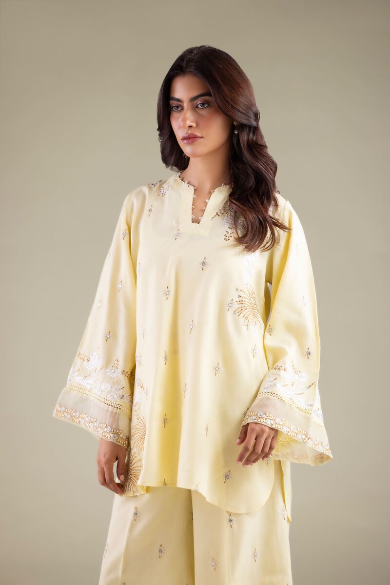 Embroidered | Raw Silk | Kurta | USD 60.00