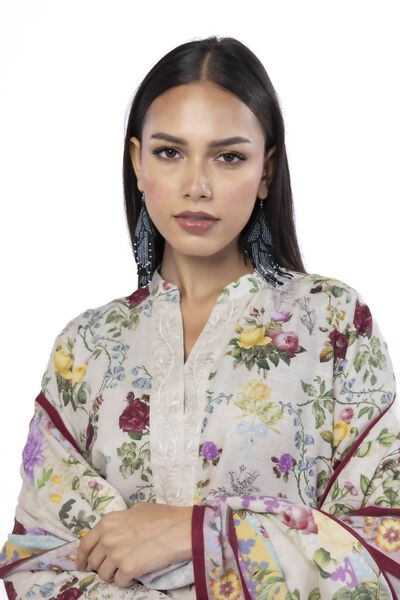 Embroidered | Blended Khaddar | Tailored 3 Piece | USD 60.00