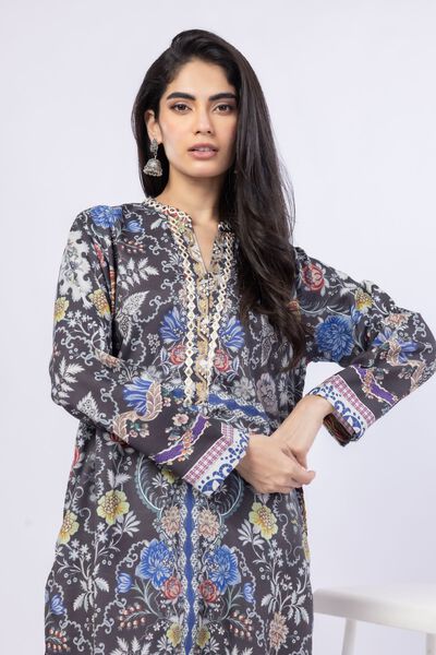 Embroidered | Russian Raw Silk | Kurta | USD 35.00