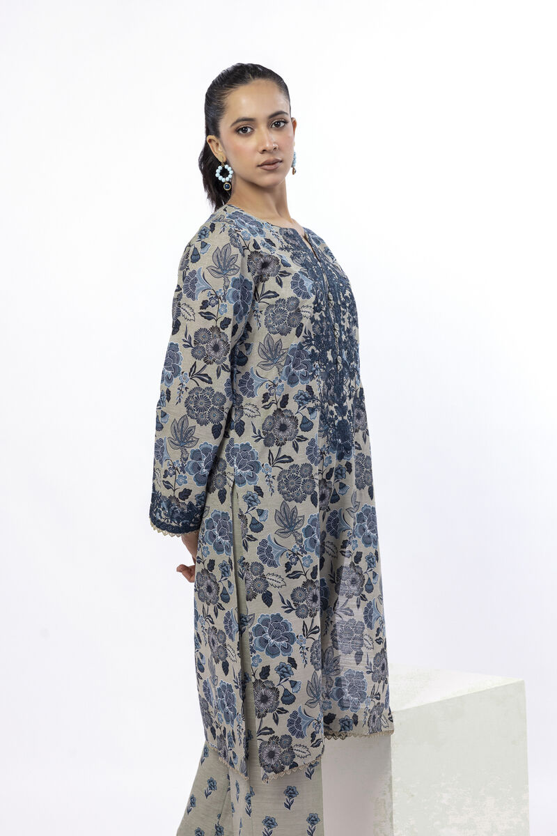 Embroidered | Light Khaddar | Tailored 2 Piece | Top and Bottom | USD 35.00