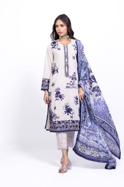 Dyed | Heavy Textured Cotton | Pants | USD 22.00