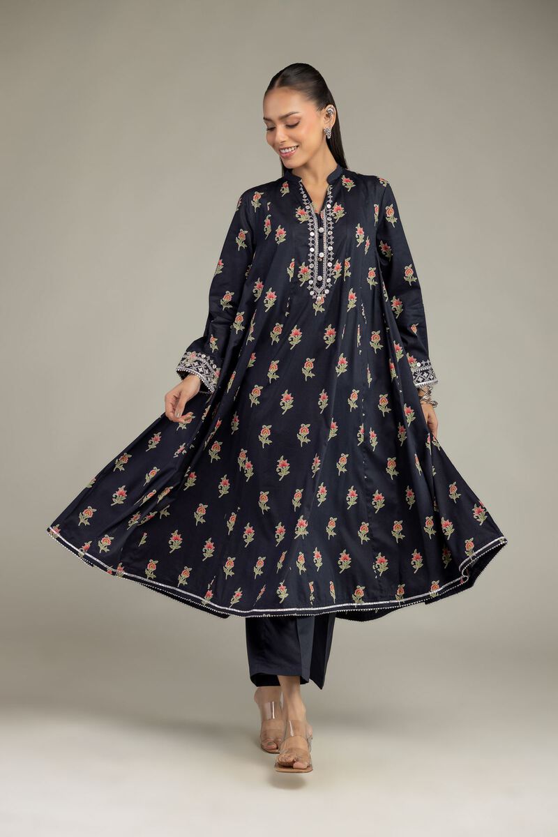 Embroidered | Cotton Viscose | Long Cotton Kurta | USD 45.00