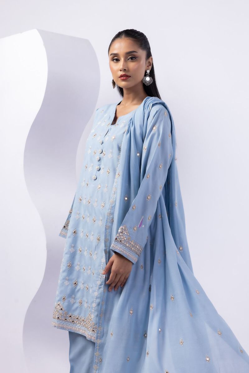 Dyed | Light Thai Silk | Dupatta | USD 30.00