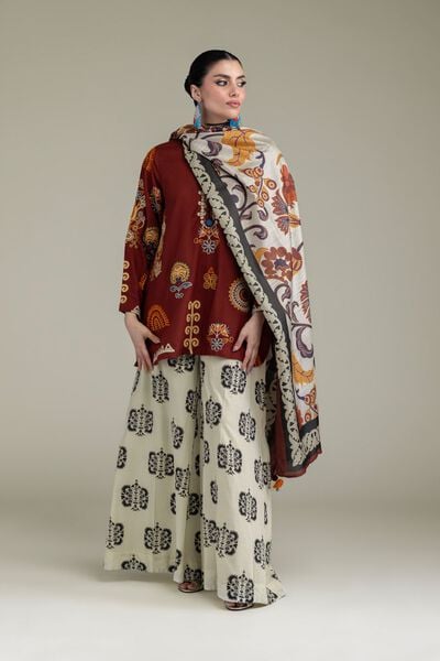 Embroidered | Raw Silk | Raw Silk Pants | USD 30.00