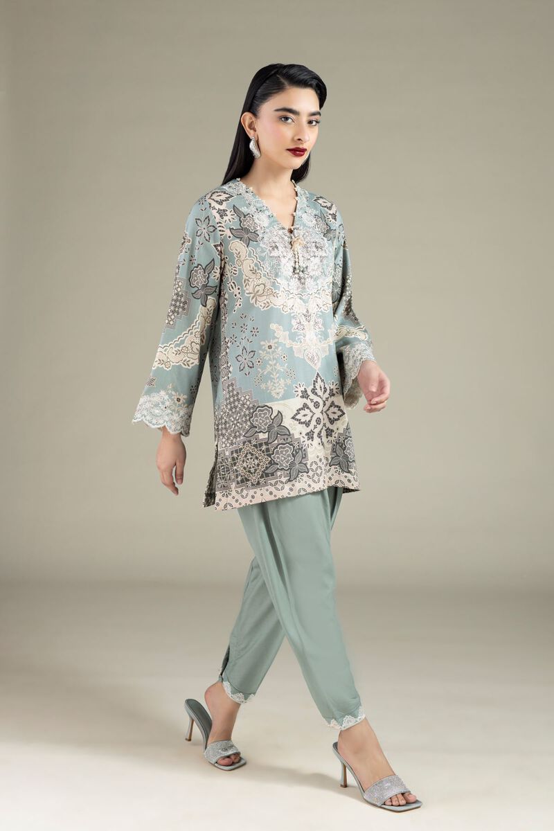 Embroidered | Raw Silk | Kurta | USD 40.00