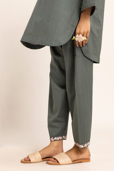 Classic Shalwar, GREEN, hi-res