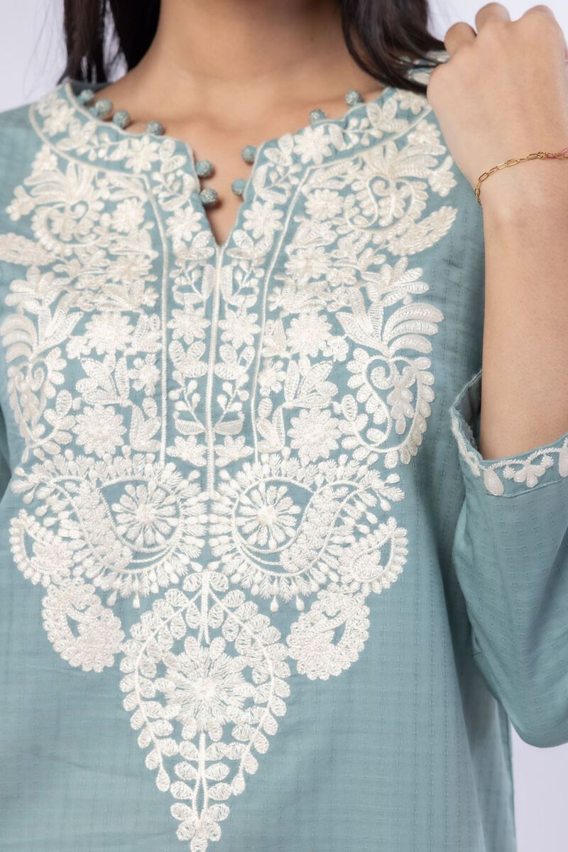 Embroidered | Cotton Dobby | Kurta | USD 17.50