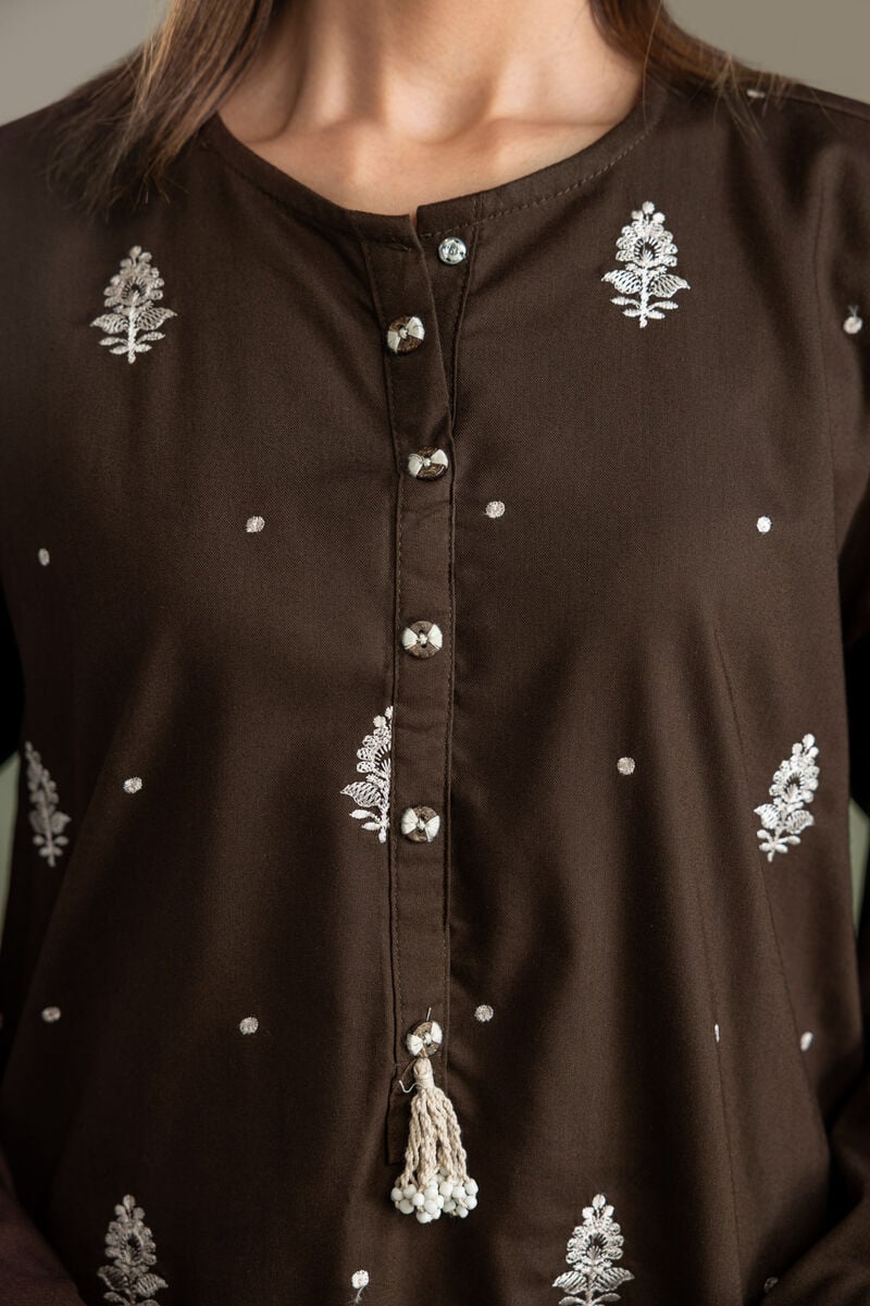 Embroidered | Blended Viscose | Tailored 2 Piece | null
