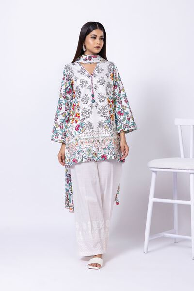 Embroidered | Crosshatch Poplin | Pants | USD 12.50
