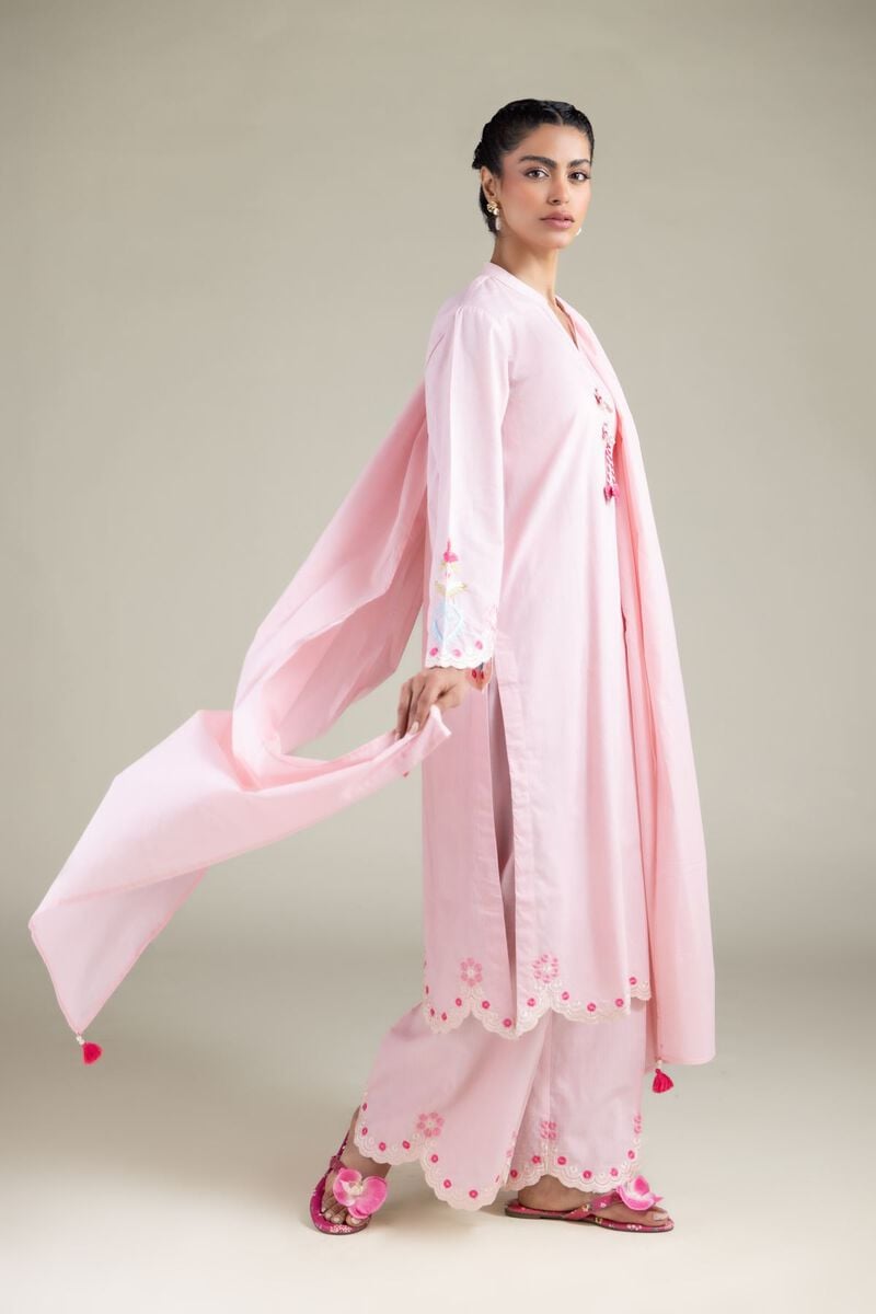 Embroidered | Textured Cotton | Dupatta | USD 25.00