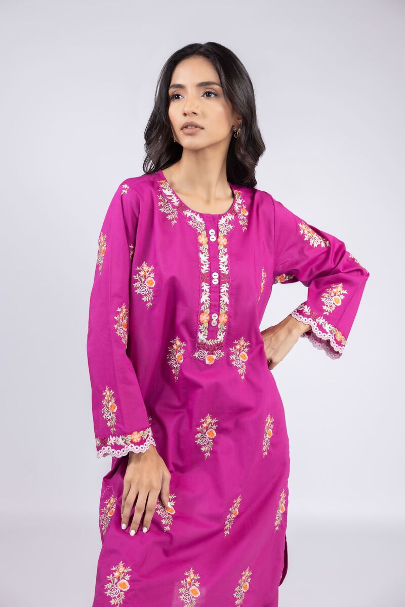 Embroidered | Cambric | Kurta | null