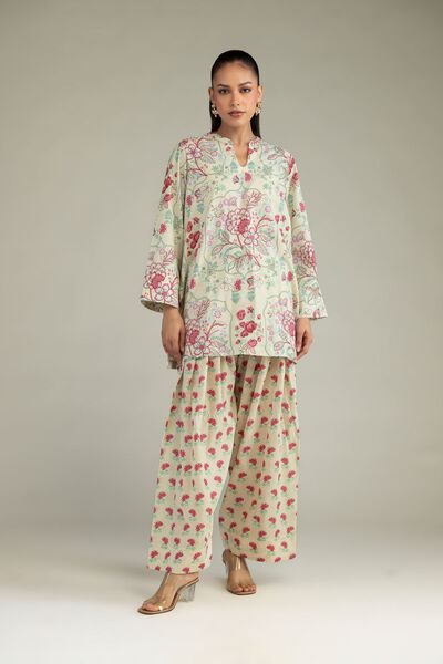 Printed | Cambric | Floral Cambric Shalwar | USD 30.00