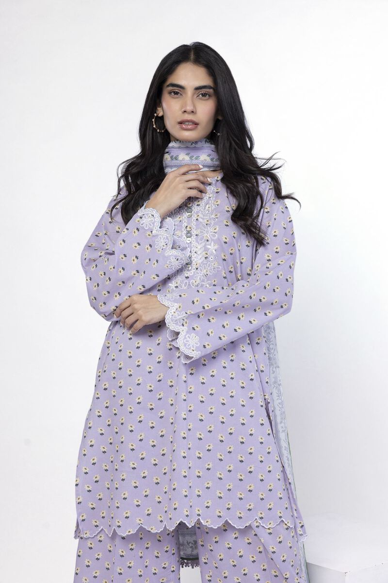 Embroidered | Lawn | Fabrics 3 Piece | USD 45.00