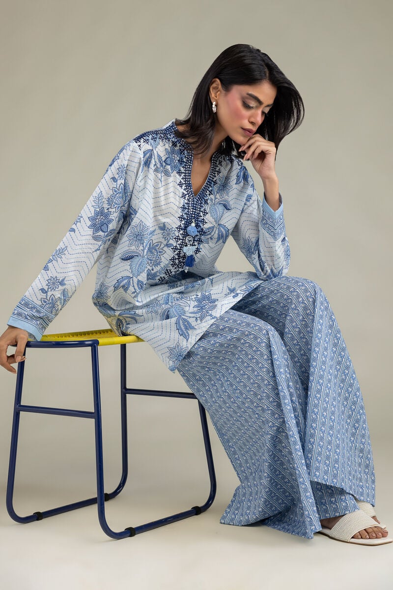 Embroidered | Cambric | Short Cambric Kurta | USD 35.00