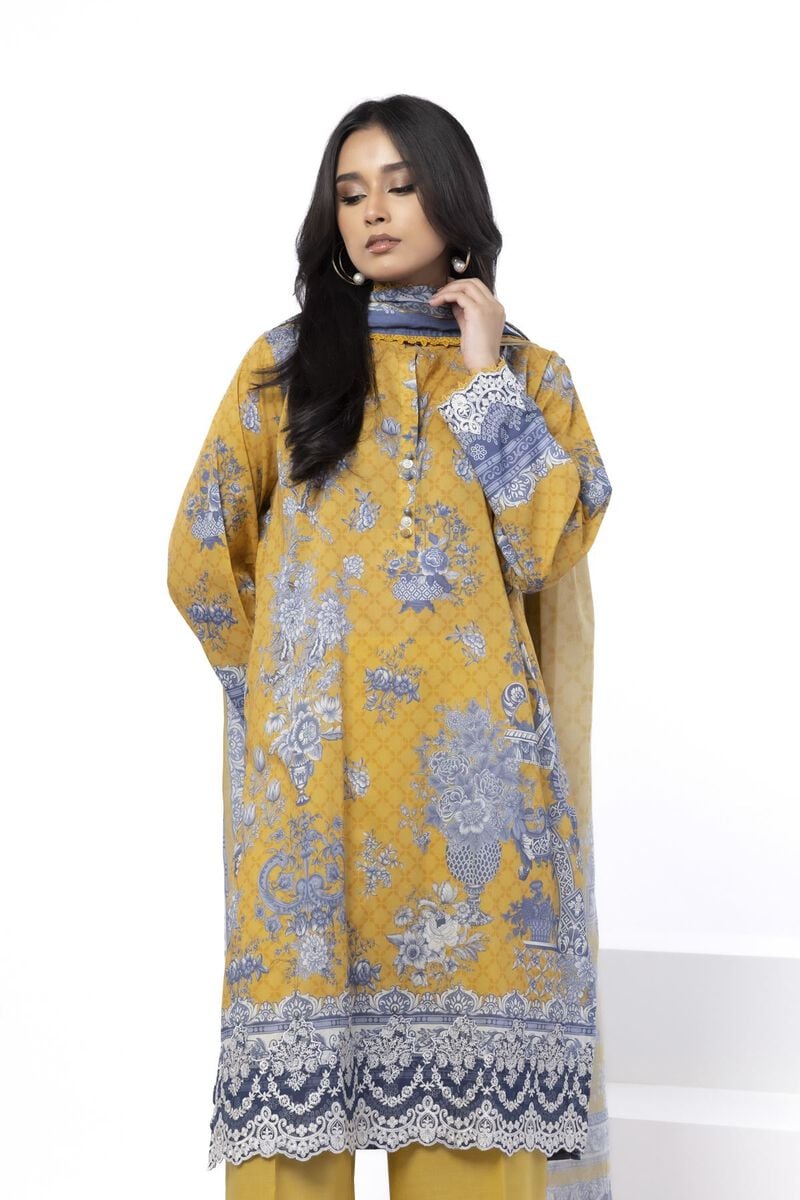 Embroidered | Lawn | Tailored 3 Piece | USD 27.50