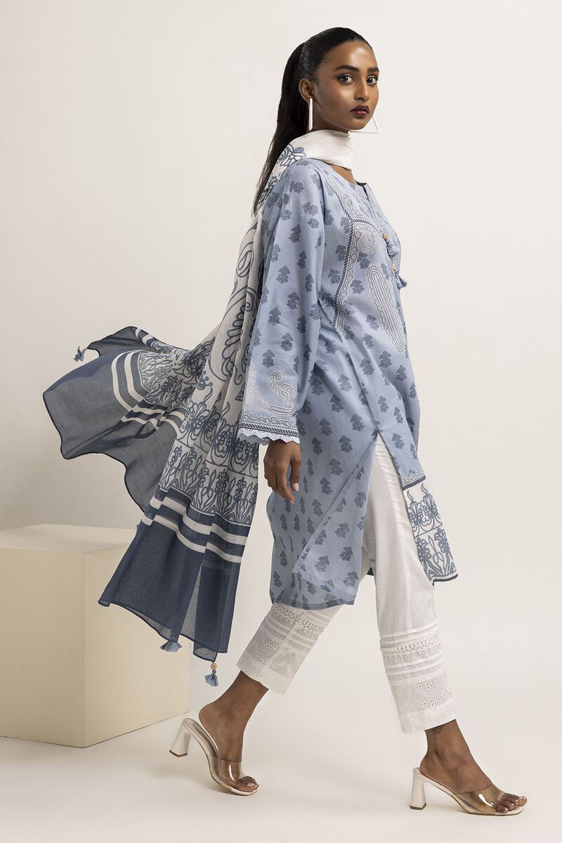 Lawn | Printed | Fabrics 2 Piece | Top Dupatta | null