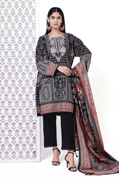 Embroidered | Light khaddar Messuri | Tailored 3 Piece | USD 37.50