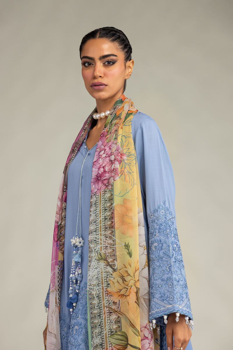 Embroidered | Mesuri | Mesuri Floral Dupatta | USD 30.00