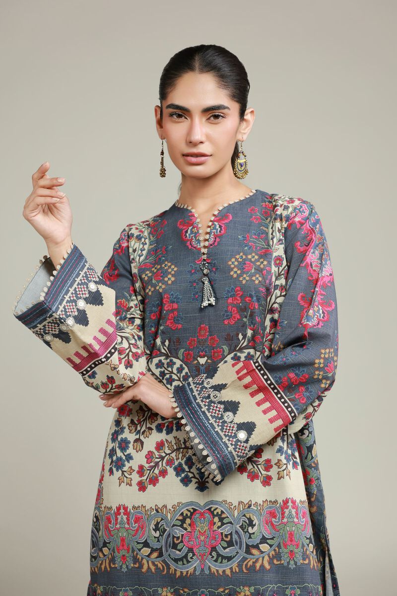 Embroidered | Messuri | Tailored 2 Piece | Top and Bottom | USD 55.00