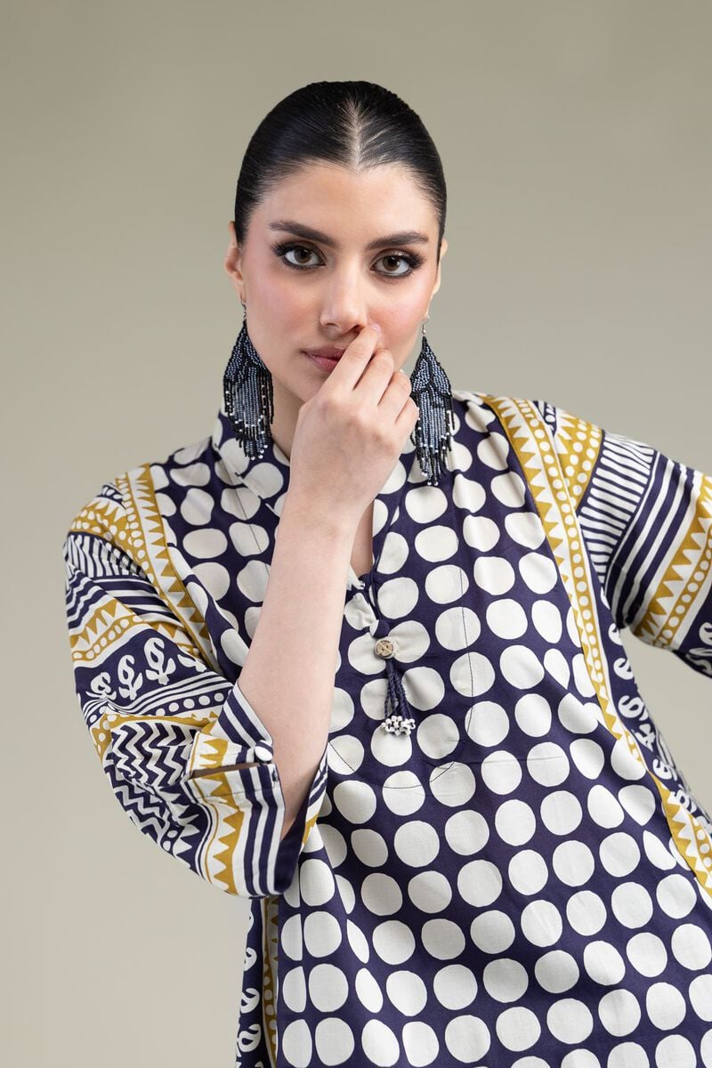 Printed | Cambric | Short Cambric Kurta | USD 30.00