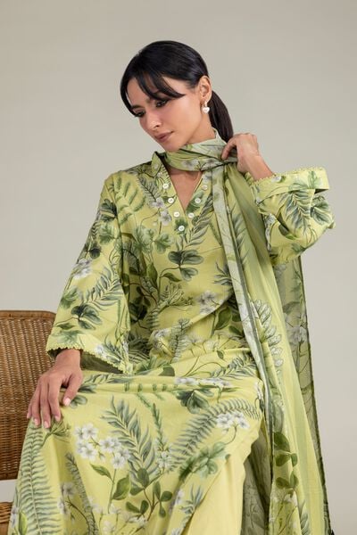 Printed | Cambric | Floral Longline Kurta | USD 35.00