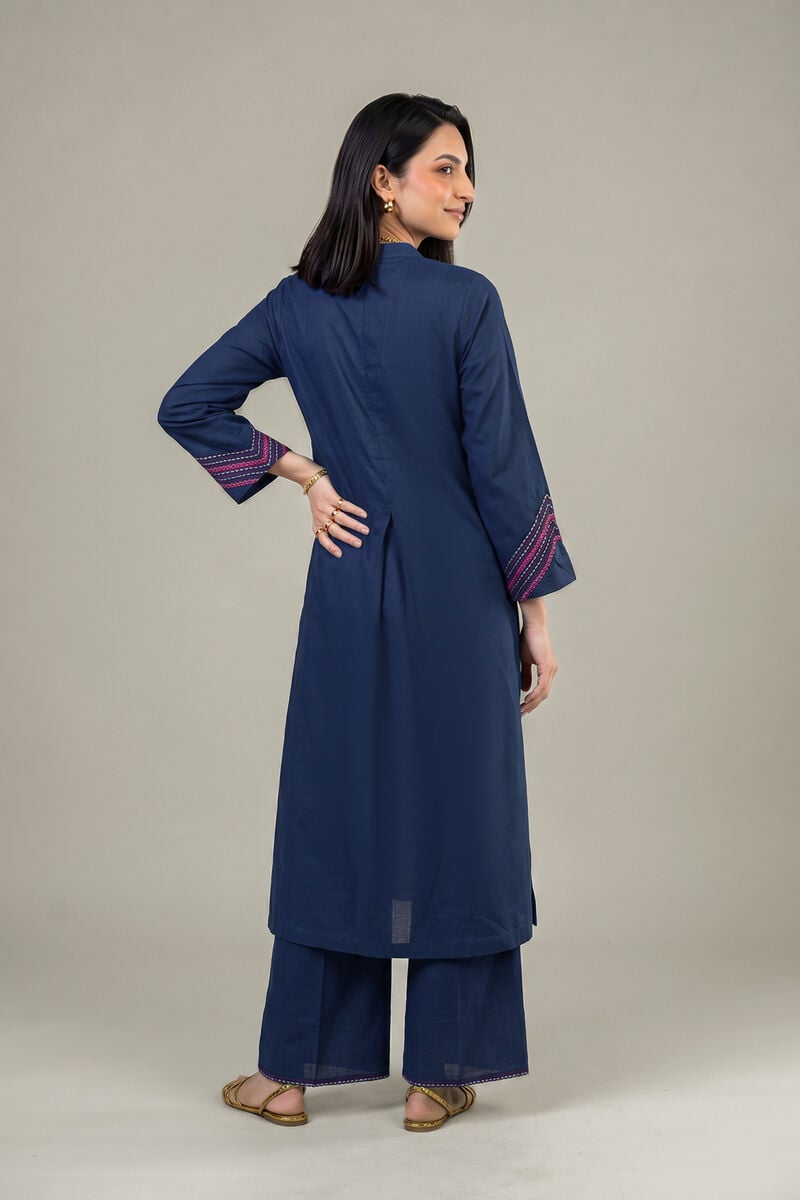 Embroidered | Light Khaddar | Tailored Khaddar Set | null