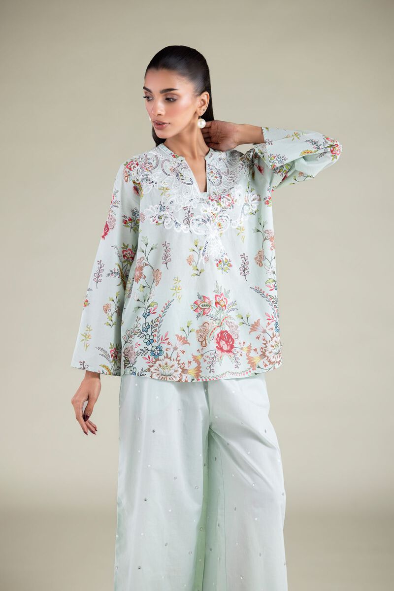 Embroidered | Cambric | Tunic | USD 35.00