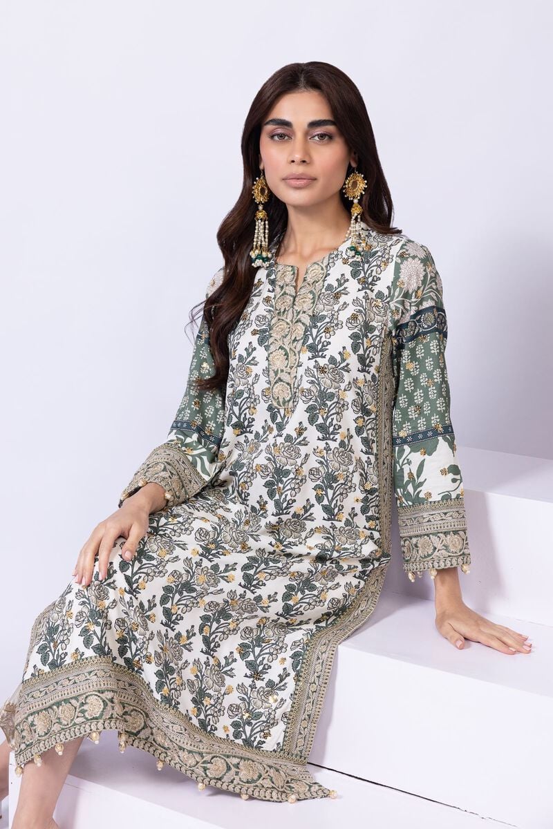 Embroidered | Russian Raw Silk | Kurta | null