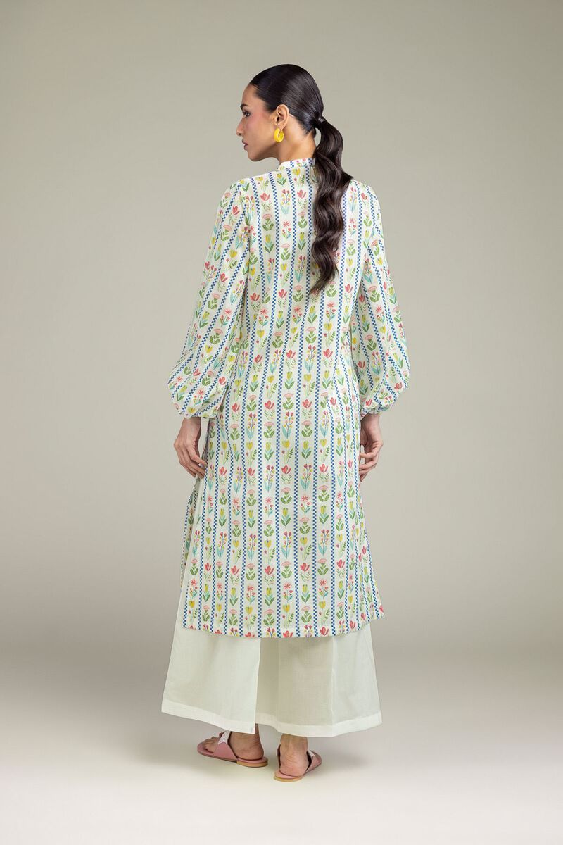 Printed | Cambric | Floral Cambric Kurta | USD 30.00