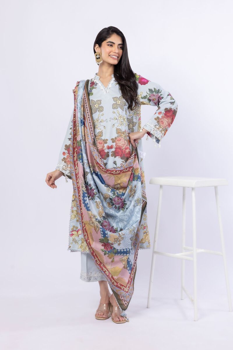 Printed | Tusser Silk | Dupatta | USD 28.00