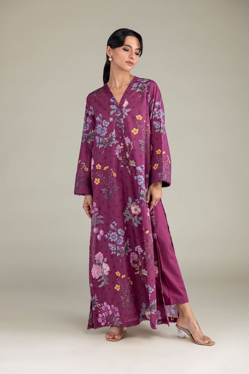 Printed | Cambric | Floral Cambric Kurta | USD 35.00