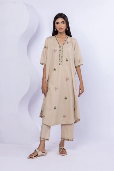Embroidered | Cambric | Pants | USD 6.00