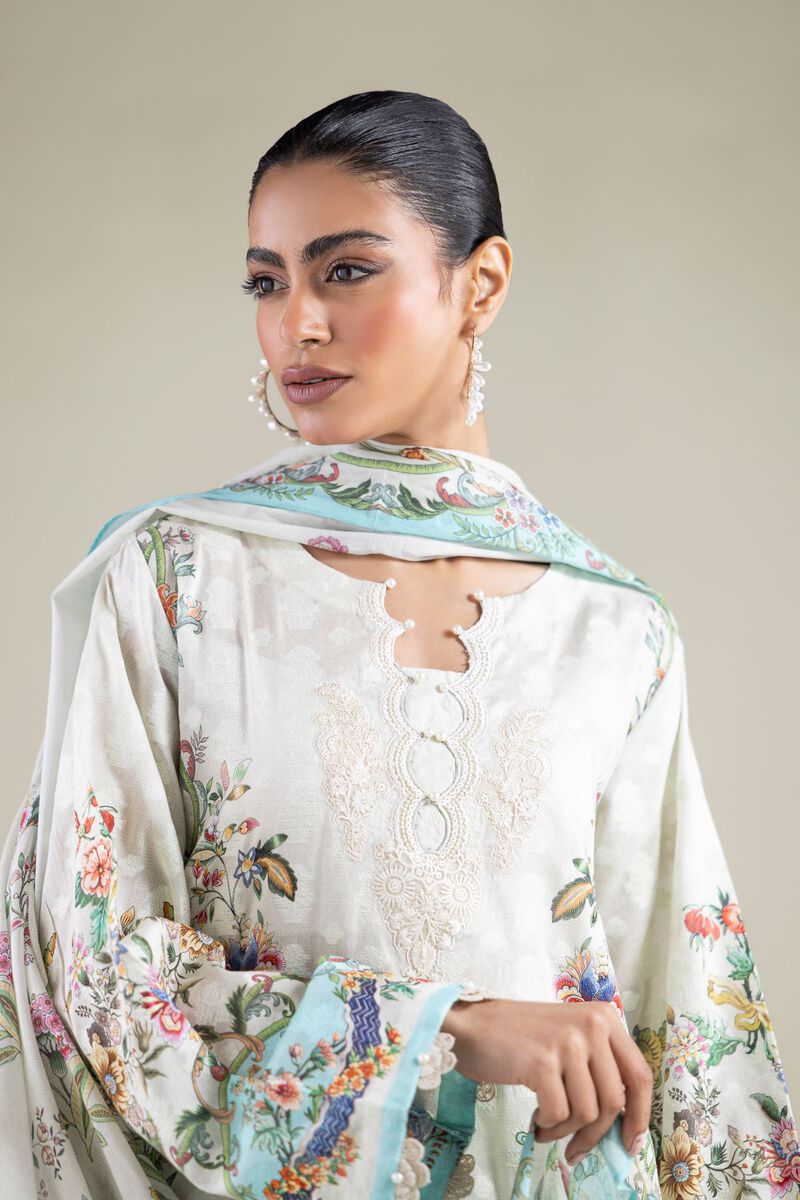 Embroidered | Broshia | Tailored 3-Piece Set | USD 75.00