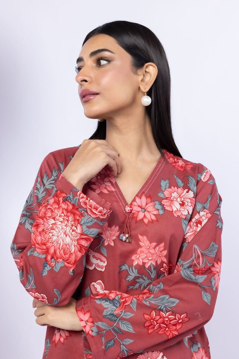 Printed | Cambric | Kurta | USD 12.50
