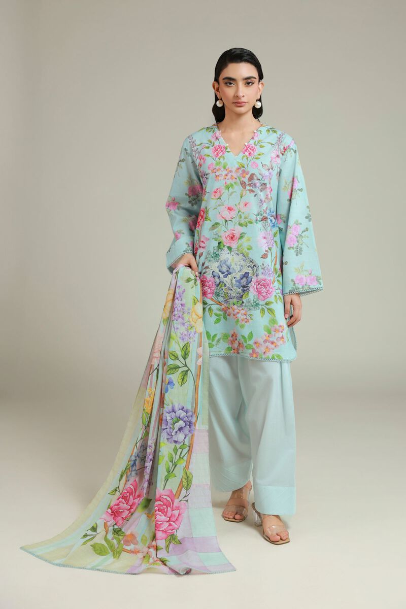 Printed | Messuri | Tailored 3-Piece Set | USD 60.00