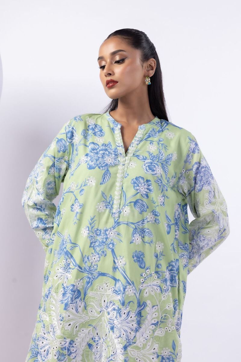 Embroidered | Crosshatch Raw Silk | Kurta | USD 75.00