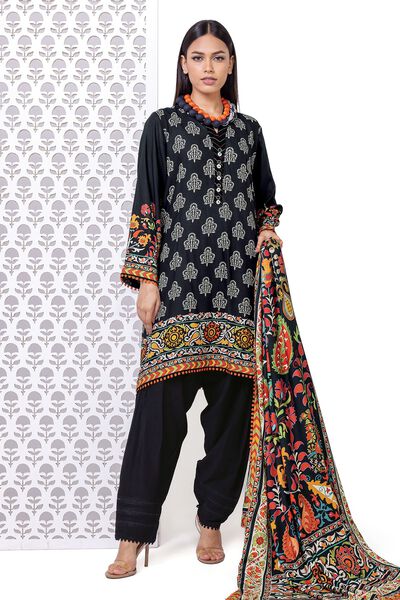 Printed | Marina Twill | Tailored 3 Piece | USD 37.50