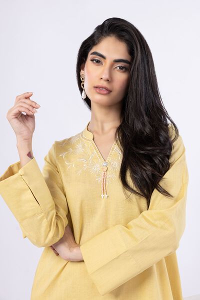 Embroidered | Linen Cotton | Kurta | USD 30.00