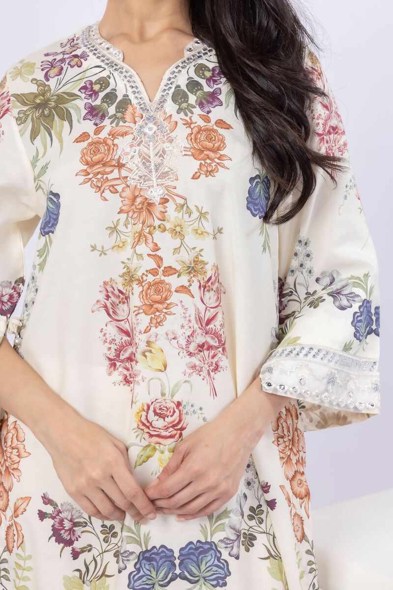 Embroidered | Russian Raw Silk | Kurta | USD 45.00