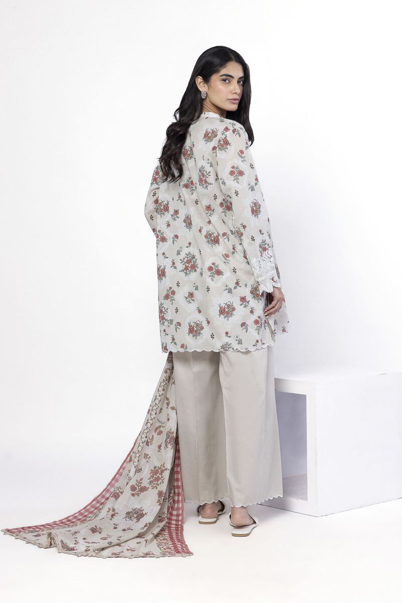 Embroidered | Lawn | Fabrics 3 Piece | USD 40.00