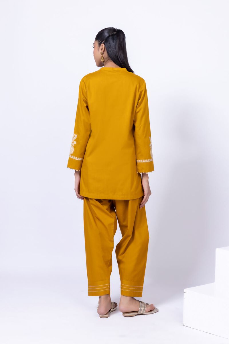 Embroidered | Crosshatch Poplin | Kurta | USD 7.50