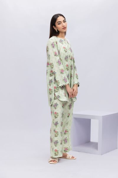 Printed | Cotton Viscose | Pants | USD 18.00