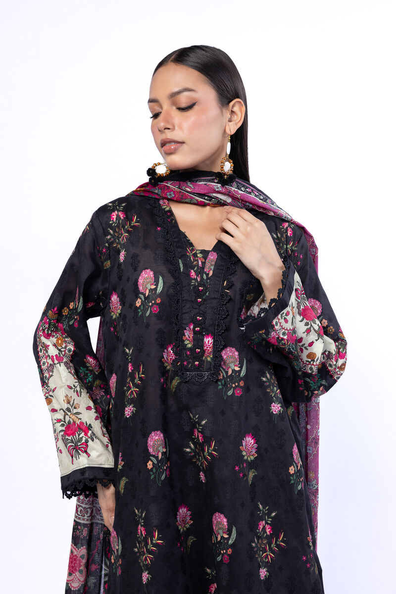 Printed | Broshia | Tailored 3 Piece | USD 65.00