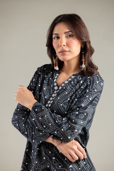 Embroidered | Viscose Crepe | Blouse | USD 40.00