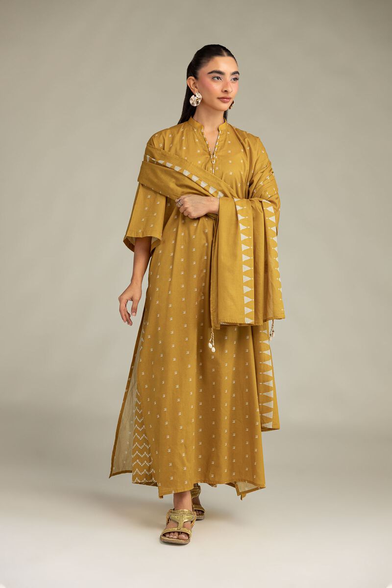 Printed | Lawn | Mustard Lawn Dupatta | USD 30.00